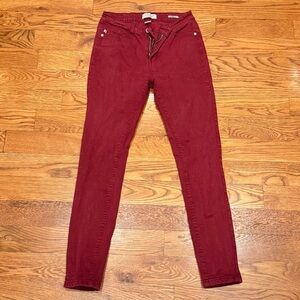 Dark Red Judy Blue Jeans